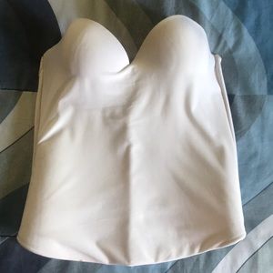 White soft corset